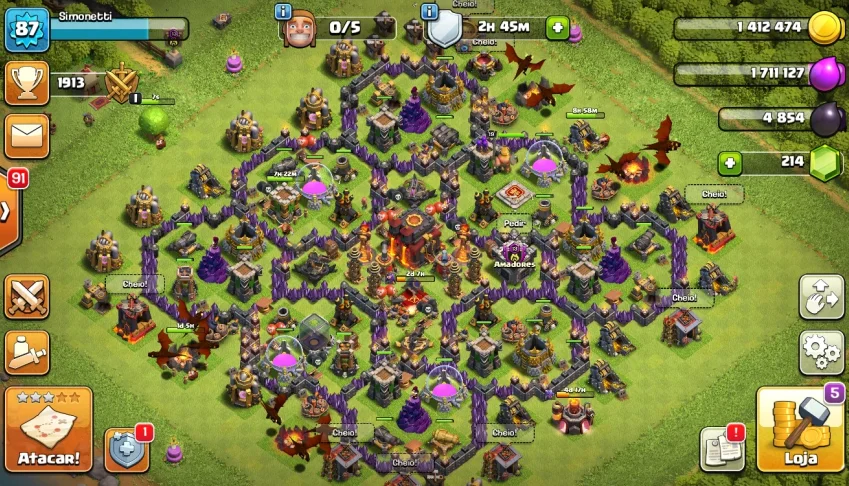 Conta cv 10 recente