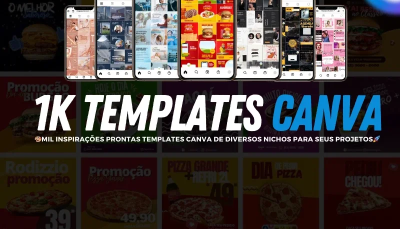 Pack 1000 Templates Canva