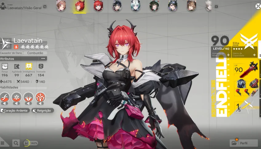 [Arknights Endfield] Conta End Game 100% Completa