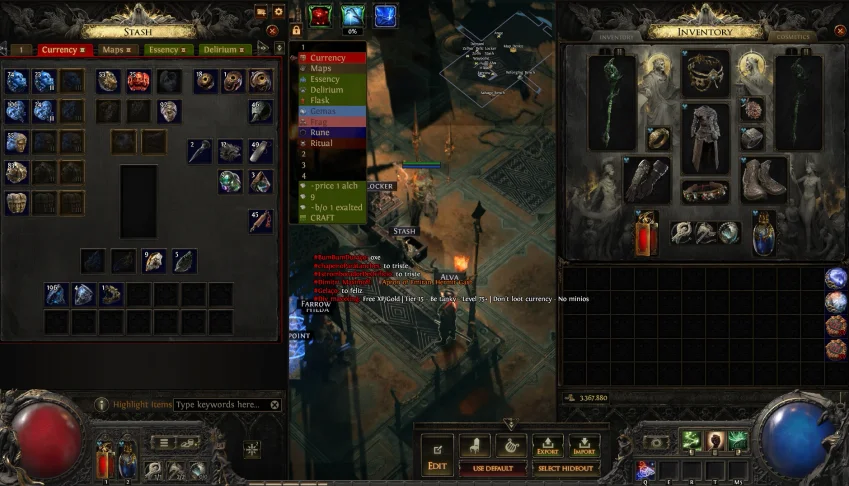 Conta GGG Path of exile 1 e 2 vaal supporter pack, 610 point