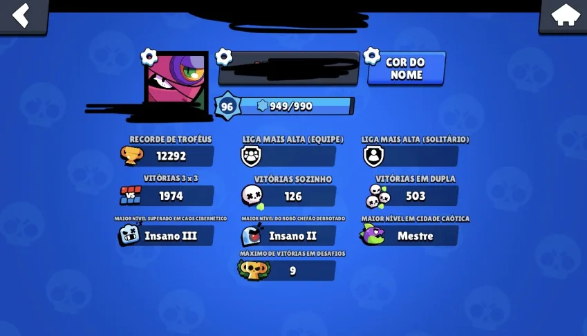 Vendo conta do Brawl Stars