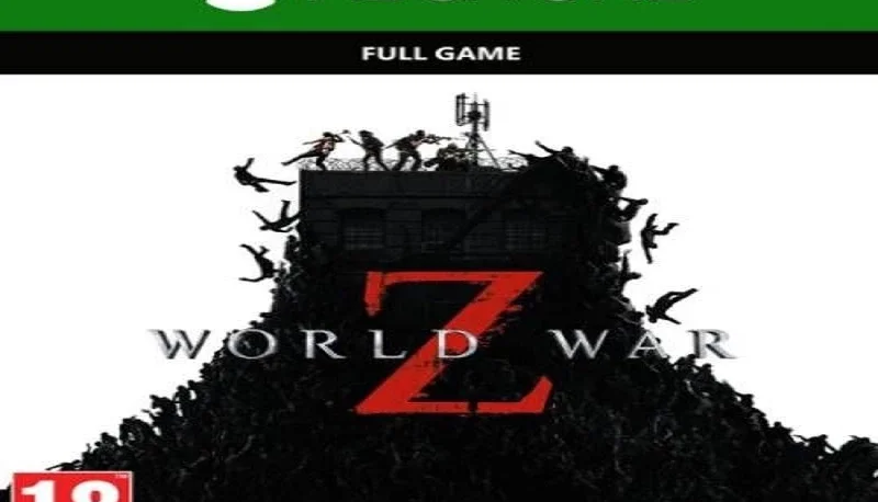 WORLD WAR Z XBOX + PACOTE LOBO WEAPON PACK ONE MIDIA DIGITAL