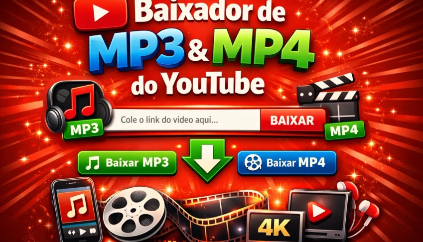 Baixador MP3 e Mp4 YOutube