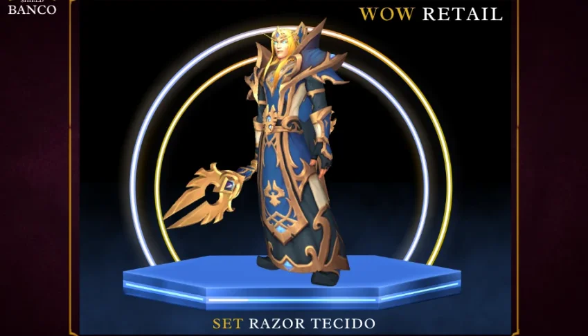 World of Warcraft -Transmog de armadura de TECIDO