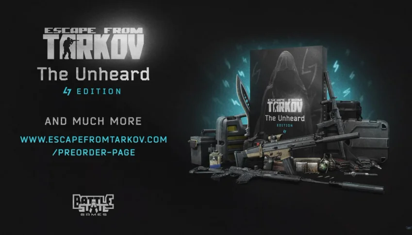 Conta Unheard Edition. Escape from Tarkov