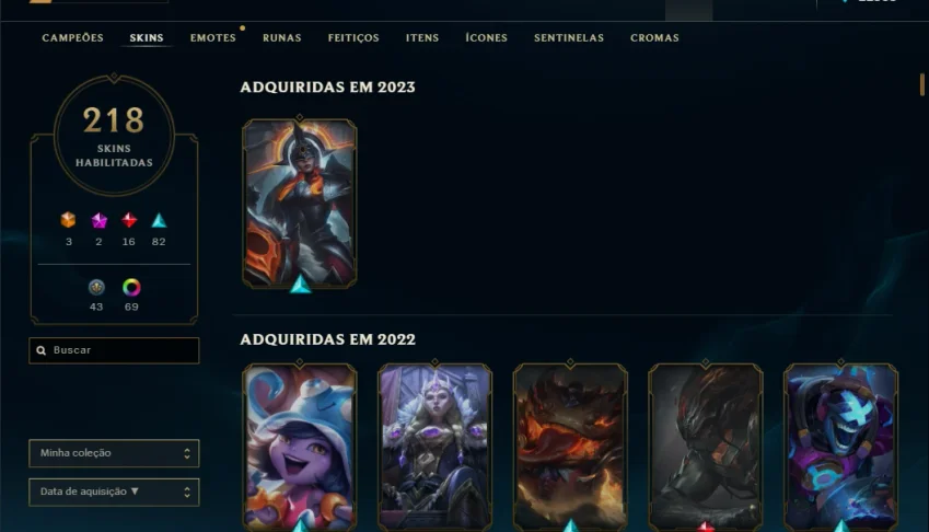 Venda De Conta De league of Legends E Valorant