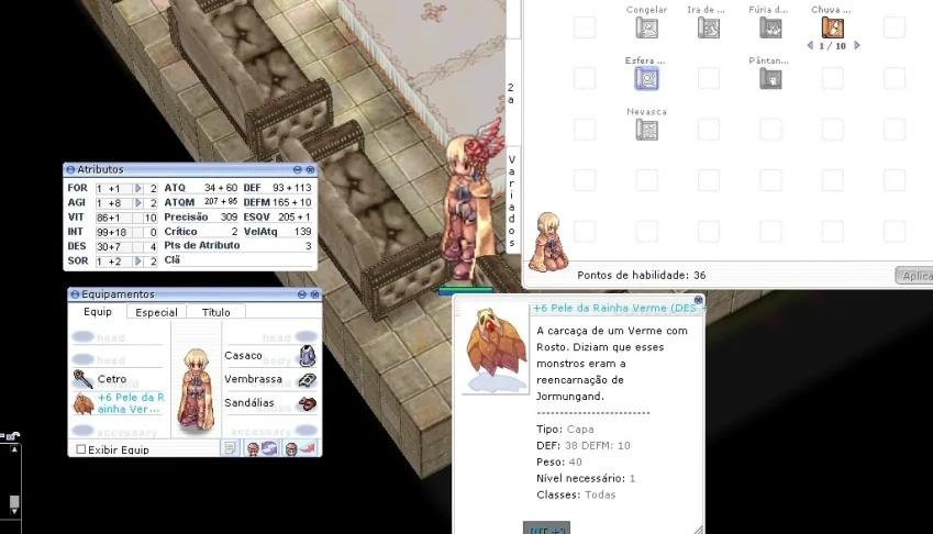 Bruxinha fofinha lv 96 LATAM FREYA baratinha