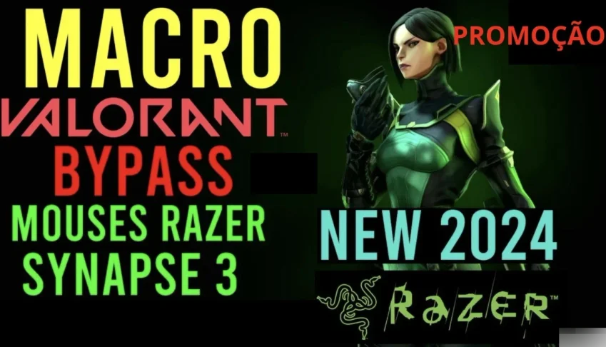Macro Valorant - Mouses Razer (Vitalicio) - 2026 100%