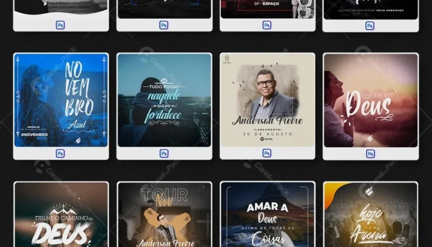 O Maior Pack de Imagens Gospel do Mercado