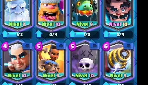 CONTA RARA CLASH ROYALE