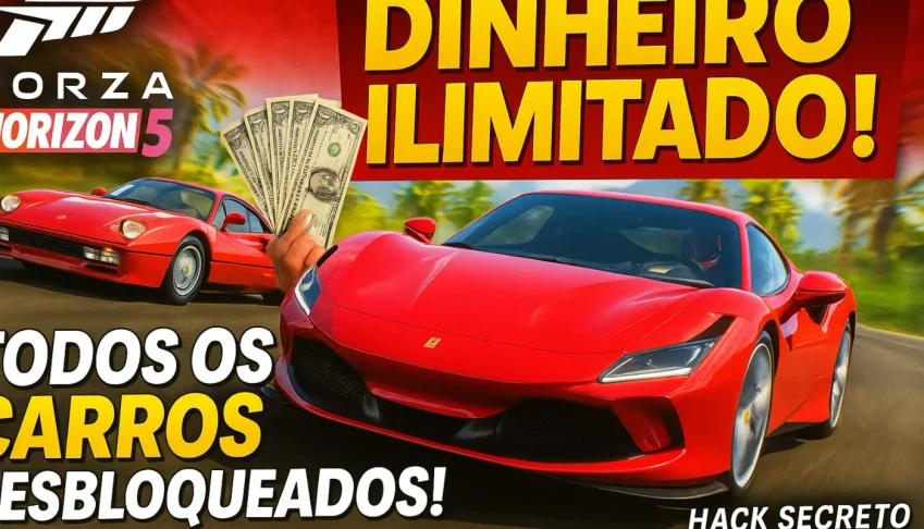 Forza Horizon 4 - Dinheiro & Carros Ilimitados!