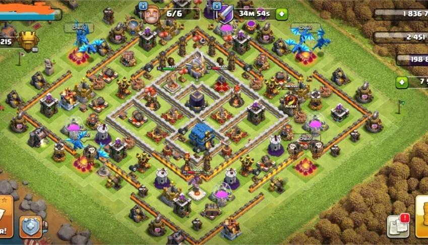 Clash of clans cv 12