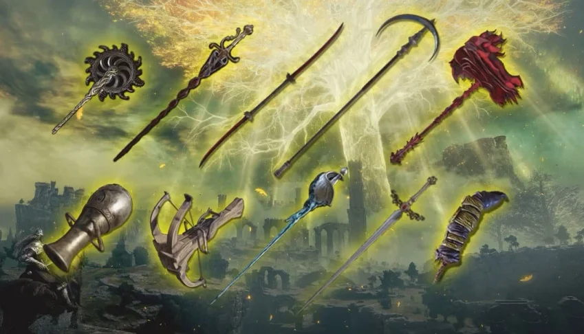 Elden Ring Todas Armas Upadas No Máximo-Todas As Plataformas
