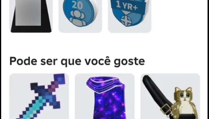 Vendo conta de roblox