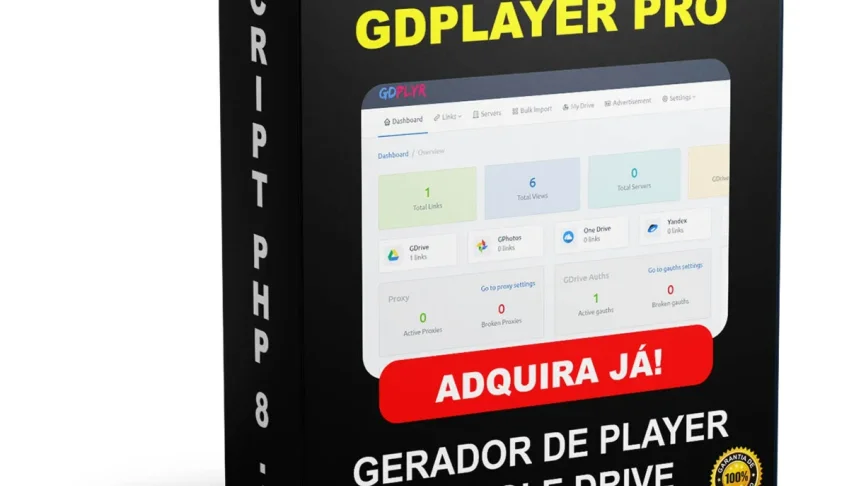 GDPLYR PRO - Google Drive Proxy Reprodutor de Videos
