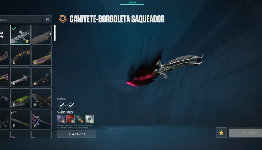 Conta Valorant Saqueadora
