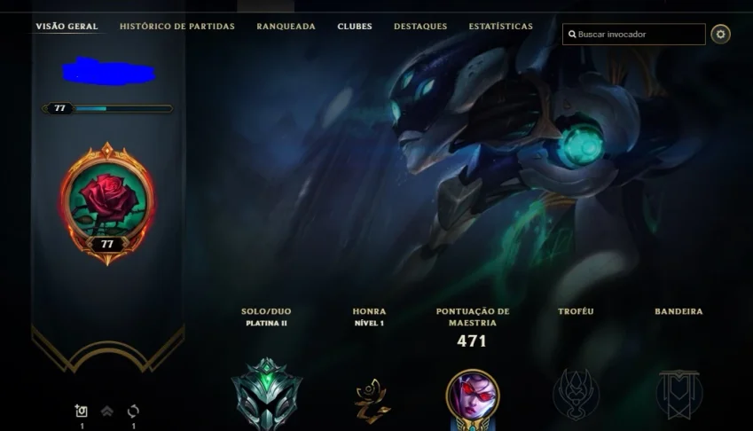 Conta League of Legends
