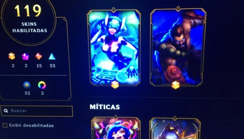 Conta de League Of Legends