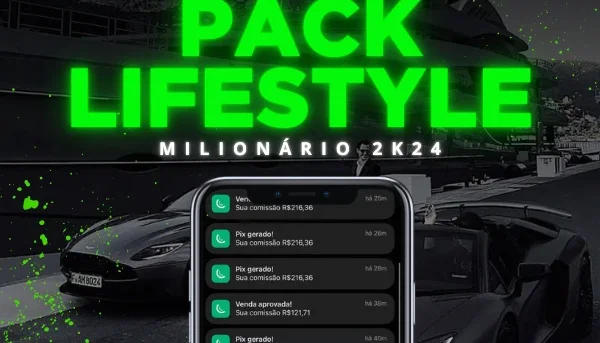 Pack com Vídeos lifestyle Milionário - 400 videos