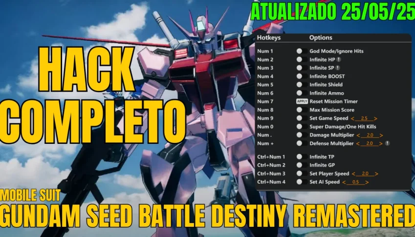 Mobile Suit Gundam Seed Battle Destiny Remastered Hack 2025