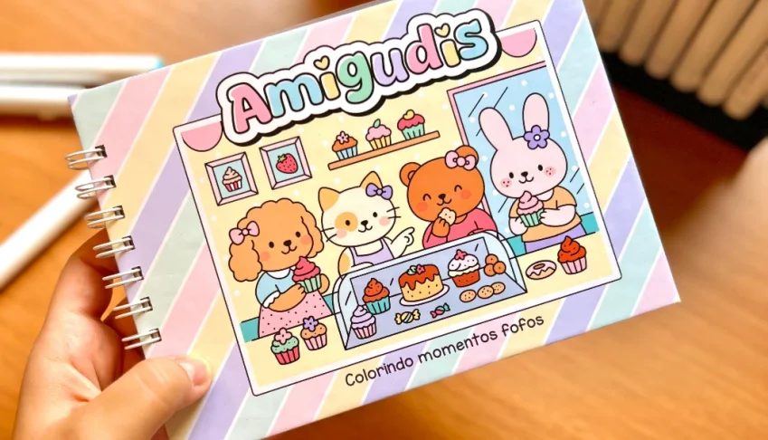 Arquivo Digital para colorir Amigudis (tipo bobbie Goods)