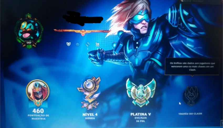 vendo conta de league of legends