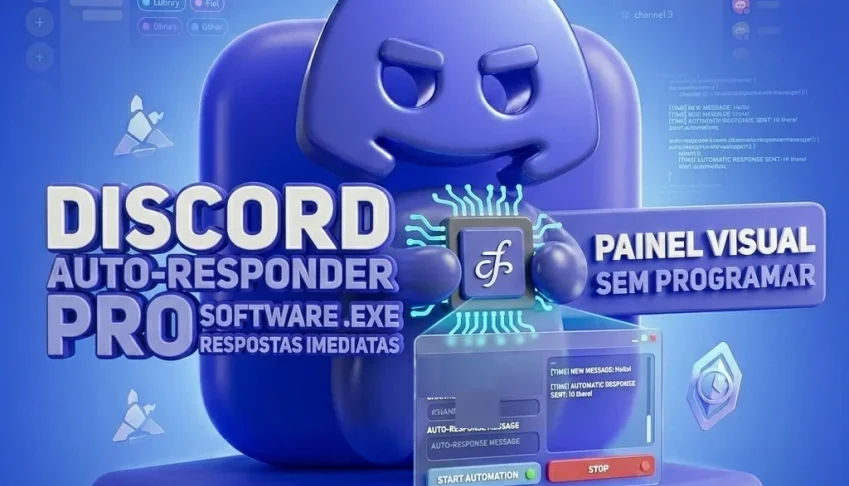 🤖 Bot Resposta Automática Discord (.Exe)