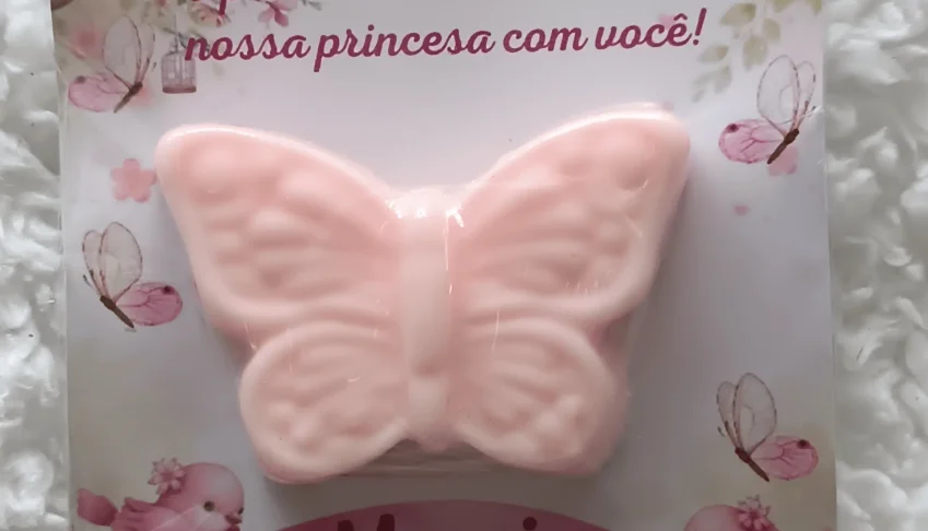 Borboleta Rosa - Kit 10 - Lembrancinhas Prontas