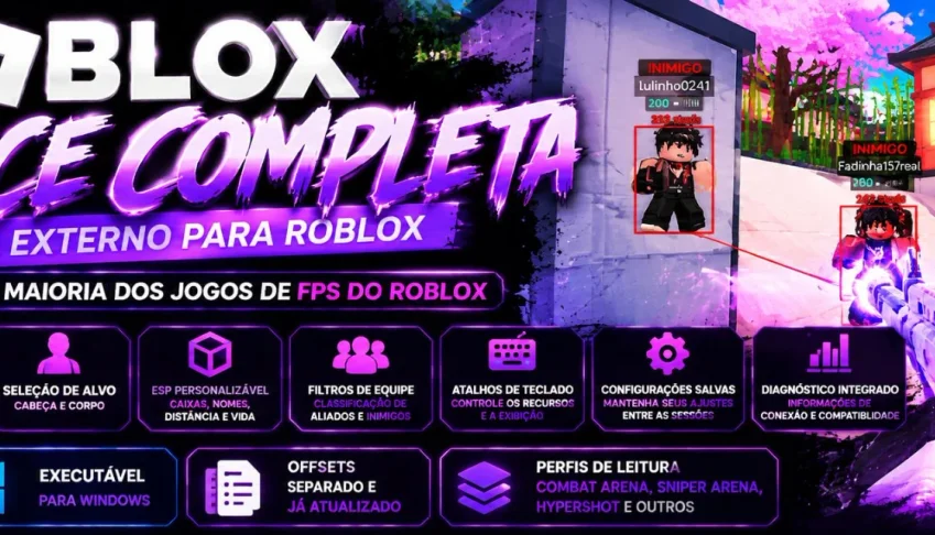 Source Completa PC - Painel Externo Roblox | Windows
