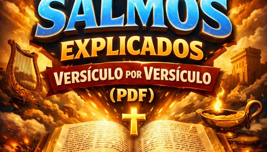 150 Salmos Explicados Versículo Por Versículo (Pdf) + Brinde