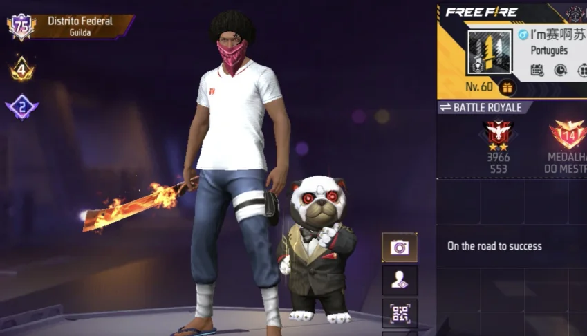 ​Conta Lvl 60 Top | M1887 Paredão Das Rimas | Camisas De Tim