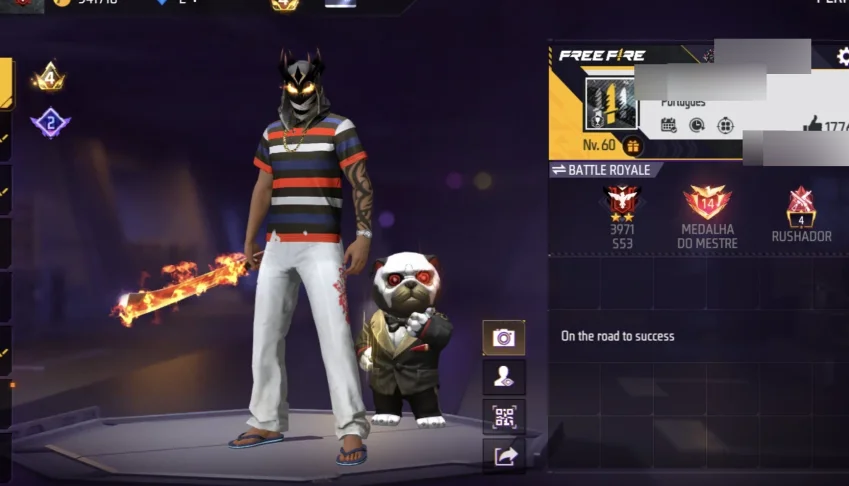 ​Conta Lvl 60  | ump atributada | quase full Camisas De Time