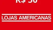 Vale compras americanas R$50,00