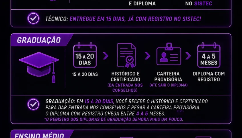 Trabalhos ensino medio, tecnico e superior