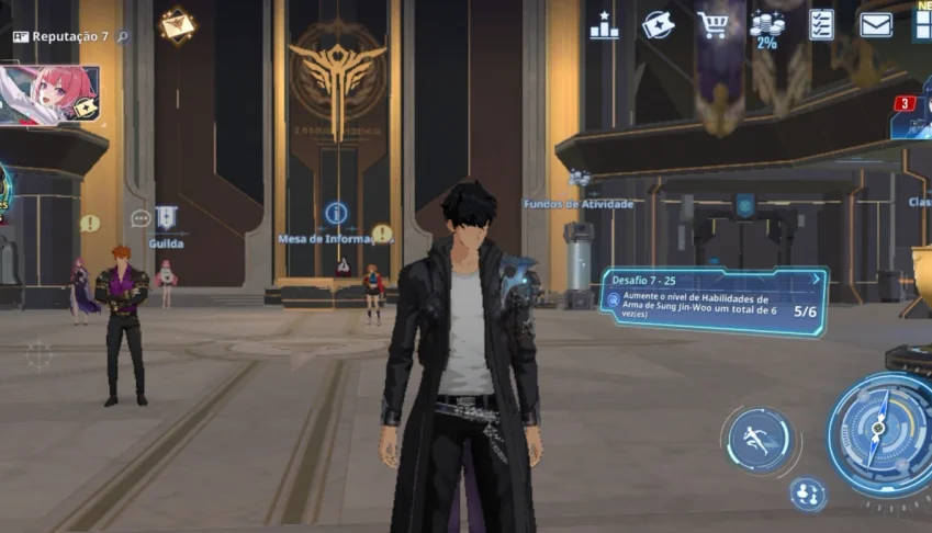 Conta Solo Leveling Lev 43