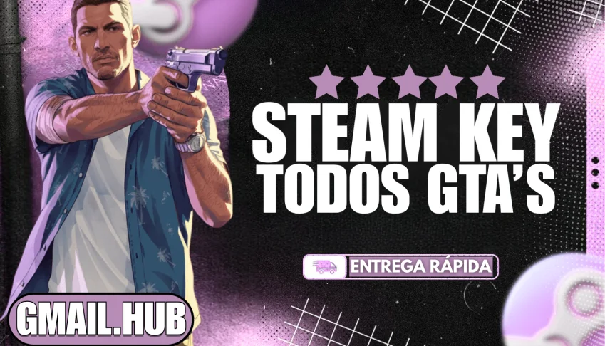 Todos os GTA's para PC | Steam Key Global