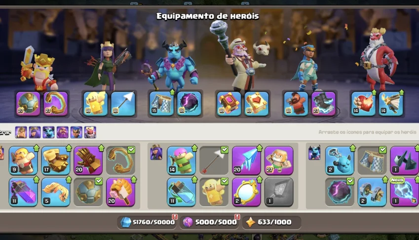Conta Clash Of Clans Cv 18 👑💪
