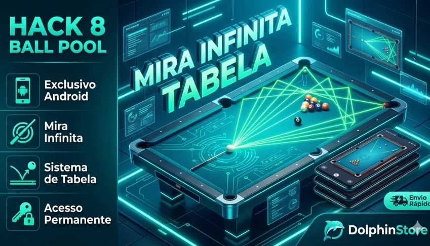 🎱 Hack 8 Ball Pool — Mira Infinita + Tabela 🎱