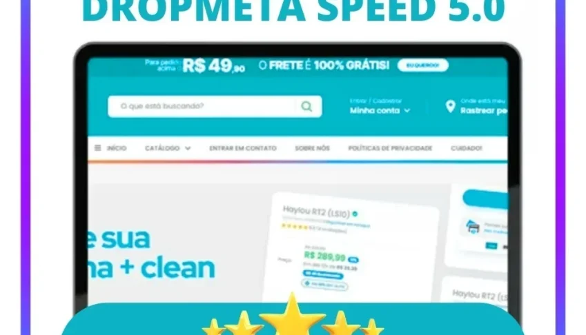 Tema Dropmeta Speed 5.0 atualizado 2025