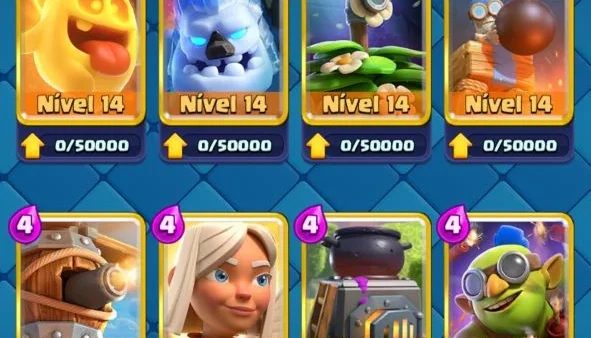 Conta Clash Royale Lv 15 Arena 21