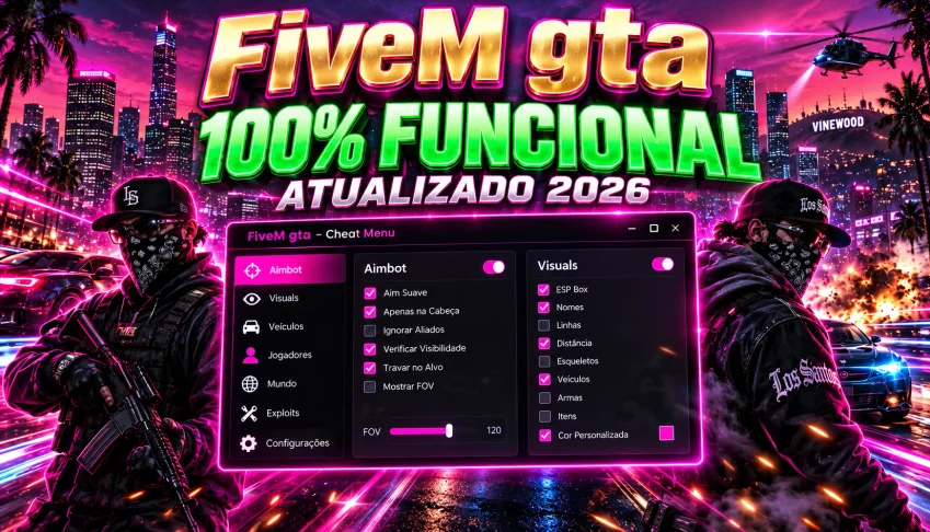 FiveM Cheat External Indetectavel Atualizado 2026