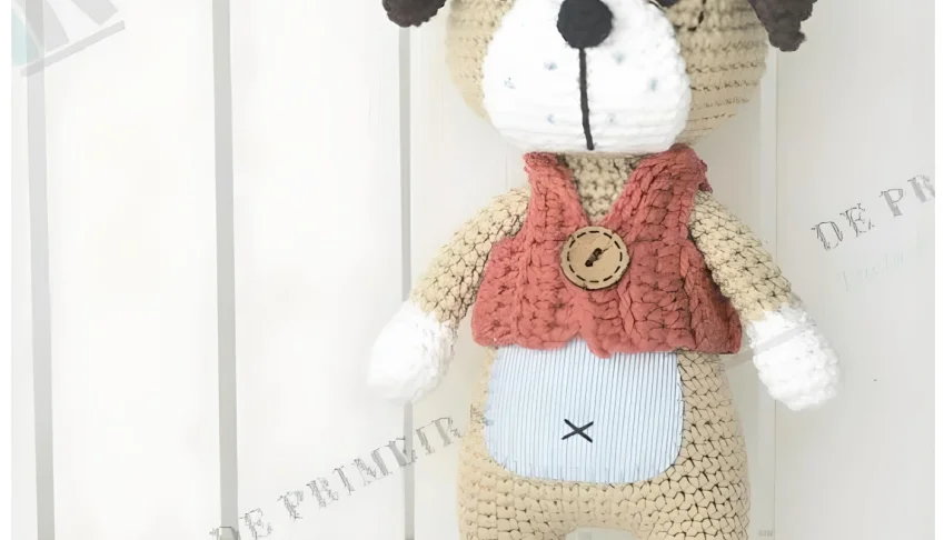 Receita em PDF - Cachorro em Pé Amigurumi