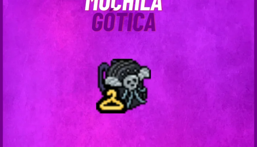 Habbo Mochila Gótica