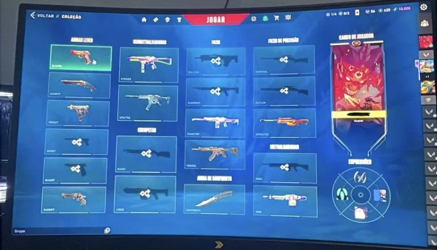 Vendo conta valorant full acesso