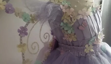 Fantasia Infantil de Fada Artesanal