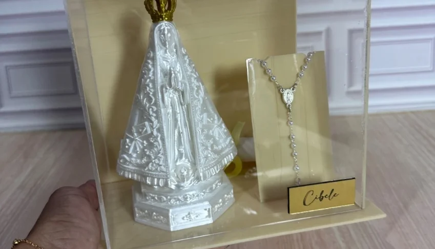 Caixa padrinhos batismo e casamento