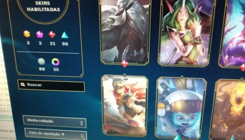Conta Gold 4 _ 294 skins/ 88k de EA