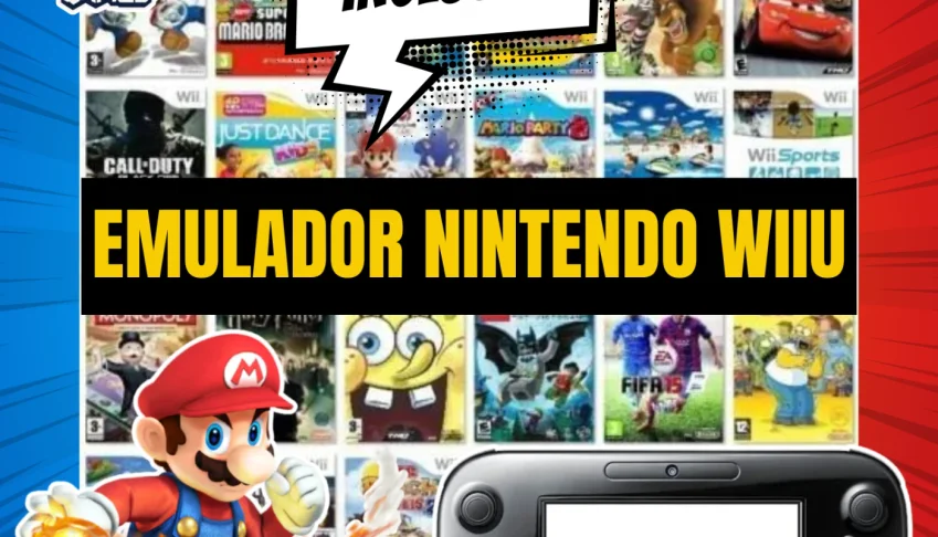 Pack Emulador Nintendo WIIU para PC + Coleção de Jogos!