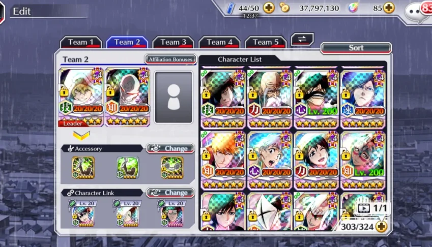 Conta bleach brave souls