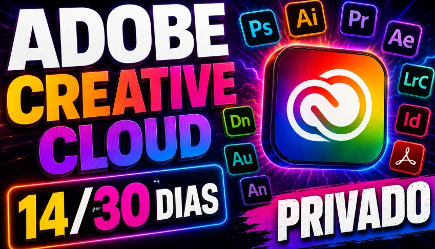 Adobe Creative Cloud Todos Os Apps | Conta Somente Sua